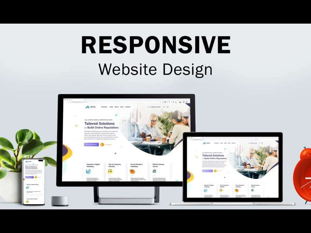 Responsive website design